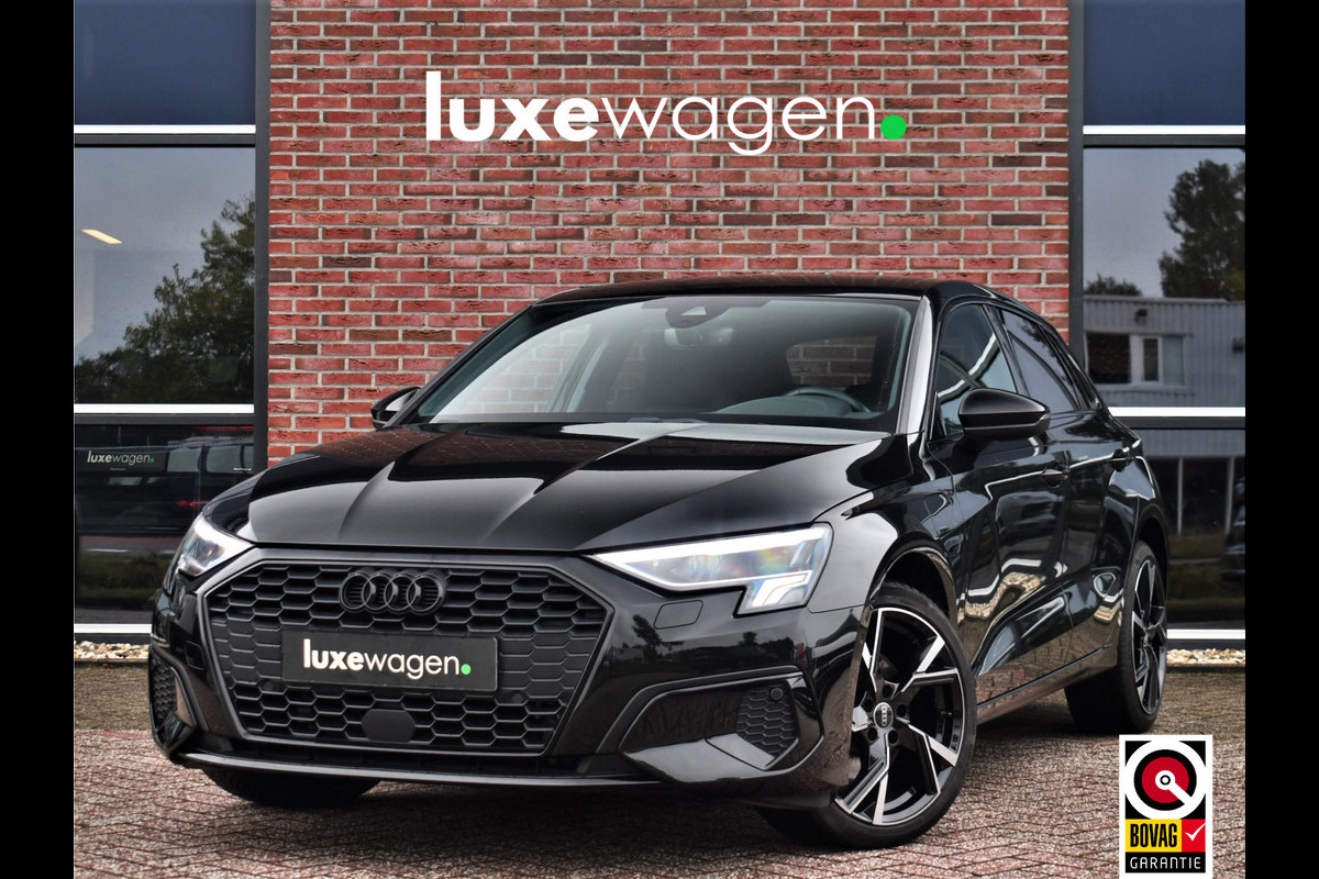Audi A3 Sportback 40 TFSI e 204pk m-LED S-zetels ACC El-klep Keyless