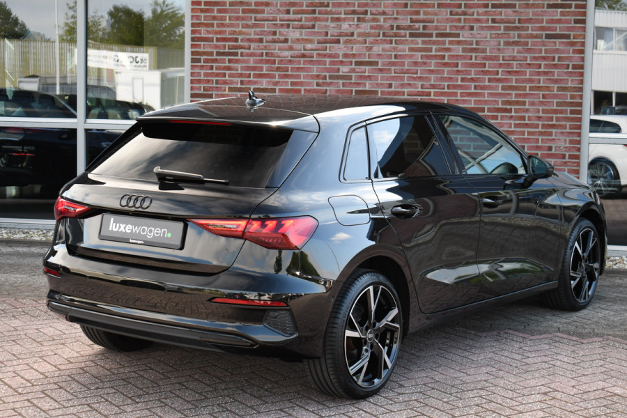 Audi A3 Sportback 40 TFSI e 204pk m-LED S-zetels ACC El-klep Keyless