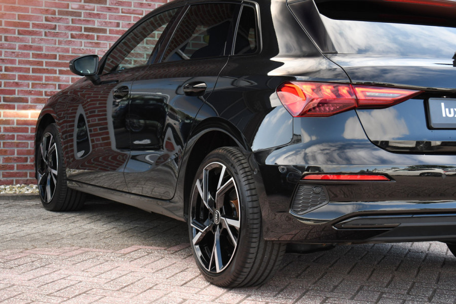 Audi A3 Sportback 40 TFSI e 204pk m-LED S-zetels ACC El-klep Keyless