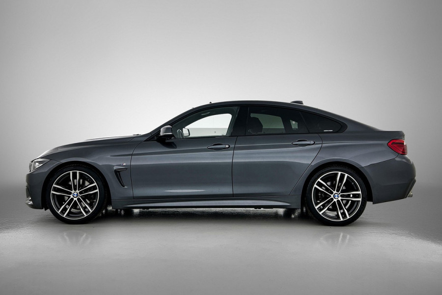 BMW 4 Serie Gran Coupé 430i High Executive M-sport(NL-auto, Dealer OnderH, Panorama, H&K, Navi, StoelV, Climate Con, Leder, Etc)