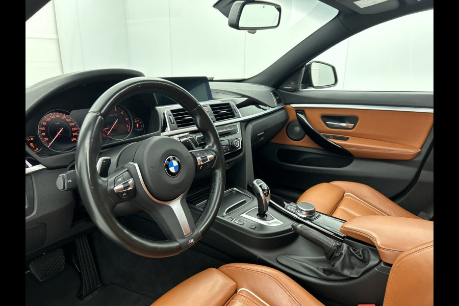 BMW 4 Serie Gran Coupé 430i High Executive M-sport(NL-auto, Dealer OnderH, Panorama, H&K, Navi, StoelV, Climate Con, Leder, Etc)