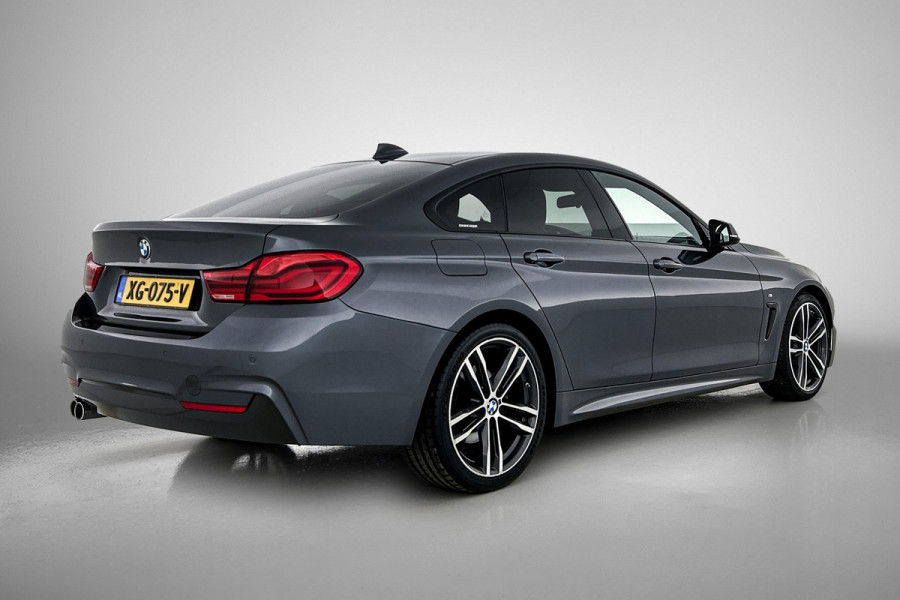 BMW 4 Serie Gran Coupé 430i High Executive M-sport(NL-auto, Dealer OnderH, Panorama, H&K, Navi, StoelV, Climate Con, Leder, Etc)