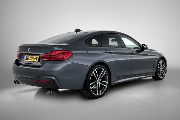 BMW 4 Serie Gran Coupé 430i High Executive M-sport(NL-auto, Dealer OnderH, Panorama, H&K, Navi, StoelV, Climate Con, Leder, Etc)