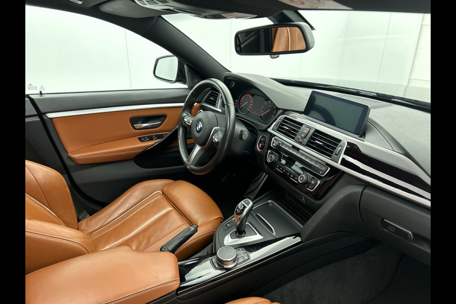 BMW 4 Serie Gran Coupé 430i High Executive M-sport(NL-auto, Dealer OnderH, Panorama, H&K, Navi, StoelV, Climate Con, Leder, Etc)