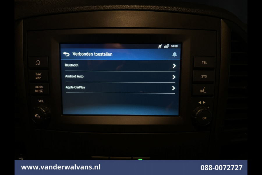 Mercedes-Benz Vito 116 CDI 164pk L2H1 Euro6 Airco | Camera | Apple Carplay | Android Auto | Cruisecontrol Stoelverwarming, Parkeersensoren, Bijrijdersbank