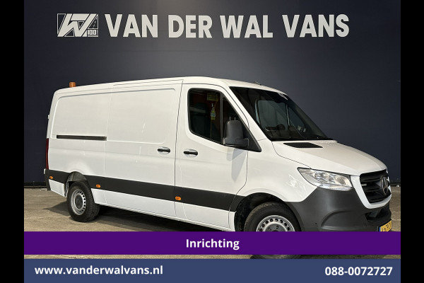 Mercedes-Benz Sprinter 316 CDI 164pk 3500kg Trekhaak L2H1 inrichting Euro6 Airco | Camera | Apple Carplay | Android Auto Cruiscontrol, Parkeersensoren