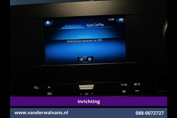 Mercedes-Benz Sprinter 316 CDI 163pk 3500kg Trekhaak L2H1 inrichting Euro6 Airco | Camera | Apple Carplay | Android Auto Cruisecontrol, Parkeersensoren
