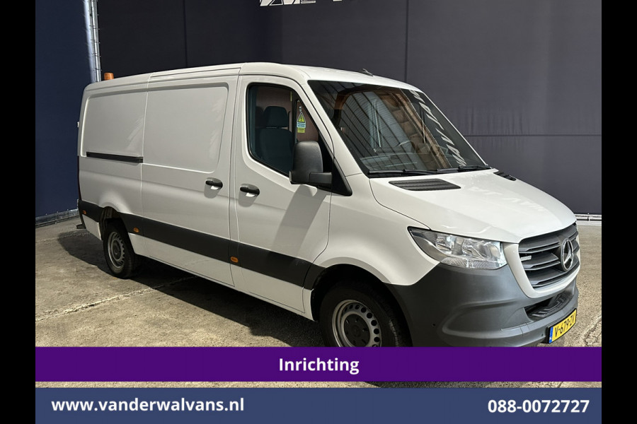 Mercedes-Benz Sprinter 316 CDI 163pk 3500kg Trekhaak L2H1 inrichting Euro6 Airco | Camera | Apple Carplay | Android Auto Cruisecontrol, Parkeersensoren