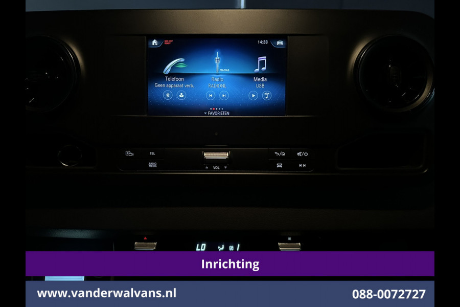 Mercedes-Benz Sprinter 316 CDI 163pk 3500kg Trekhaak L2H1 inrichting Euro6 Airco | Camera | Apple Carplay | Android Auto Cruisecontrol, Parkeersensoren