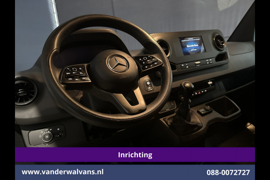 Mercedes-Benz Sprinter 316 CDI 163pk 3500kg Trekhaak L2H1 inrichting Euro6 Airco | Camera | Apple Carplay | Android Auto Cruisecontrol, Parkeersensoren