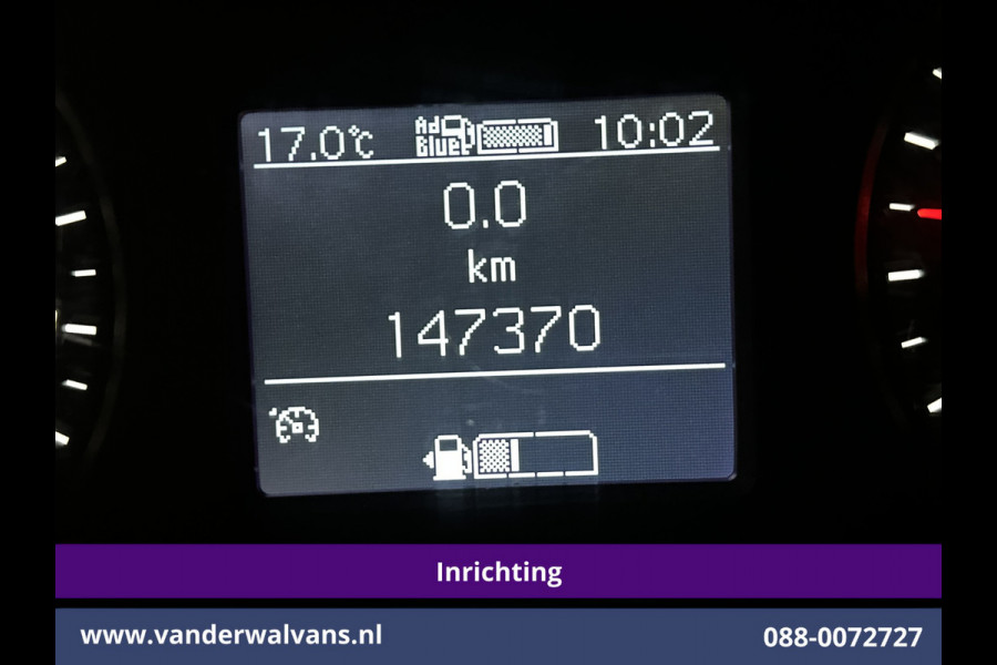 Mercedes-Benz Sprinter 316 CDI 163pk 3500kg Trekhaak L2H1 inrichting Euro6 Airco | Camera | Apple Carplay | Android Auto Cruisecontrol, Parkeersensoren