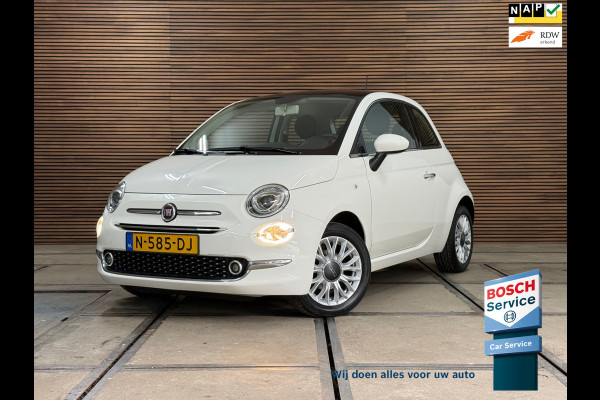 Fiat 500 1.2 Lounge | Panoramadak | Navigatie | Cruise Control | Airco