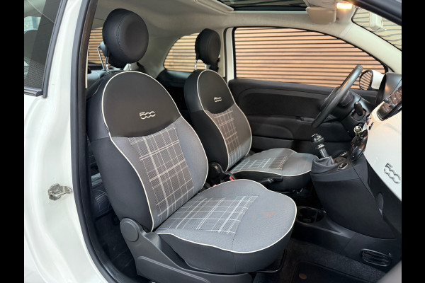Fiat 500 1.2 Lounge | Panoramadak | Navigatie | Cruise Control | Airco
