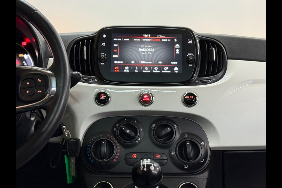 Fiat 500 1.2 Lounge | Panoramadak | Navigatie | Cruise Control | Airco