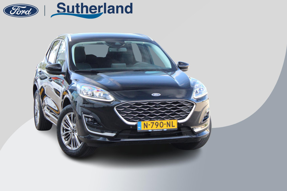 Ford Kuga 2.5 PHEV Vignale 225pk | Driver Assistance Pack | Wegklapbare Trekhaak | Winterpack | 1.500kg Trekgewicht | Slechts 22.000km |