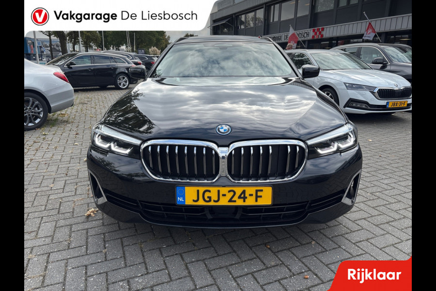 BMW 5 Serie Touring 530e xDrive High Executive/leer/pano/navi/trekhaak/apple carplay