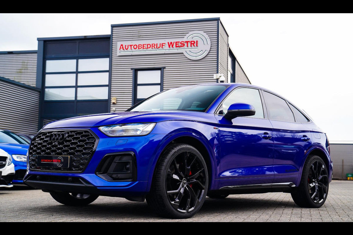 Audi Q5 Sportback 55 TFSI e S edition | Matrix | Luchtvering | Audi Drive Select | Adaptieve Cruise | 2 x S-line | Virtual | LED |