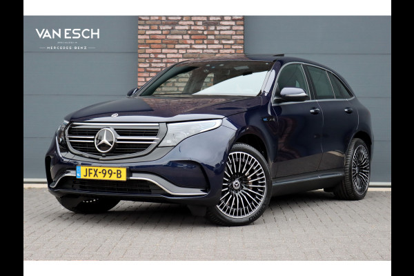 Mercedes-Benz EQC 400 4MATIC AMG Line 80 kWh | Schuifdak | Distronic+ | HUD | Memory | Camera | Keyless Go | Rijassistentiepakket | Advanced Sound System | Zonnerollo's |