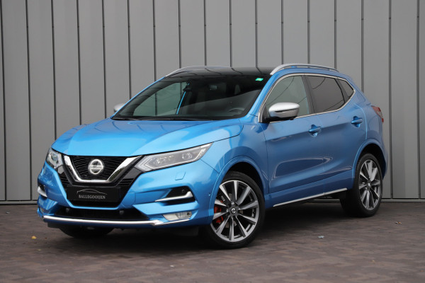 Nissan QASHQAI 1.3 DIG-T Tekna+ Aut7 | 160PK | Keyles-go | Memory | Panoramadak | Bose | ACC | Stoelverwarming | Leder | Led | Apple-carplay |