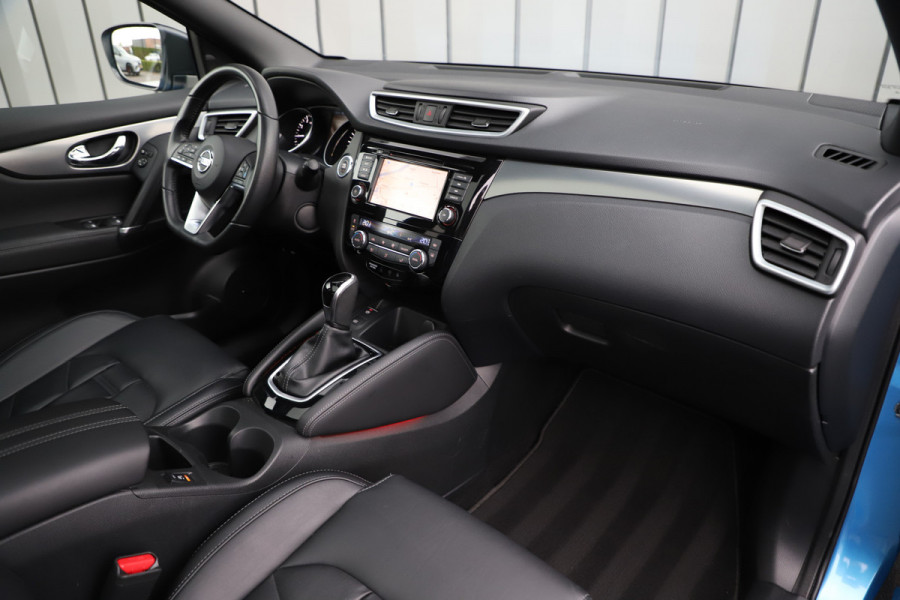 Nissan QASHQAI 1.3 DIG-T Tekna+ Aut7 | 160PK | Keyles-go | Memory | Panoramadak | Bose | ACC | Stoelverwarming | Leder | Led | Apple-carplay |