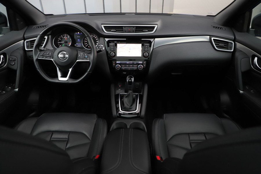 Nissan QASHQAI 1.3 DIG-T Tekna+ Aut7 | 160PK | Keyles-go | Memory | Panoramadak | Bose | ACC | Stoelverwarming | Leder | Led | Apple-carplay |