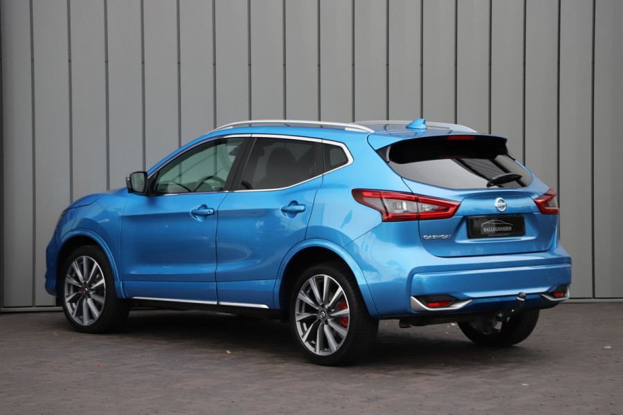 Nissan QASHQAI 1.3 DIG-T Tekna+ Aut7 | 160PK | Keyles-go | Memory | Panoramadak | Bose | ACC | Stoelverwarming | Leder | Led | Apple-carplay |