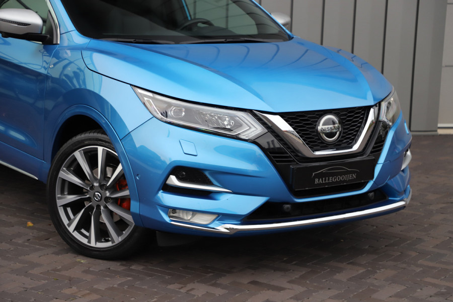 Nissan QASHQAI 1.3 DIG-T Tekna+ Aut7 | 160PK | Keyles-go | Memory | Panoramadak | Bose | ACC | Stoelverwarming | Leder | Led | Apple-carplay |