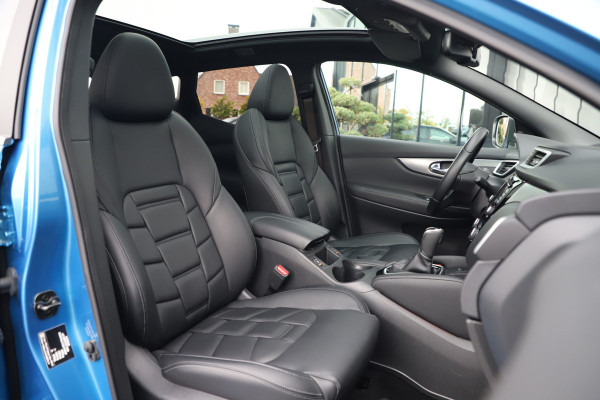 Nissan QASHQAI 1.3 DIG-T Tekna+ Aut7 | 160PK | Keyles-go | Memory | Panoramadak | Bose | ACC | Stoelverwarming | Leder | Led | Apple-carplay |