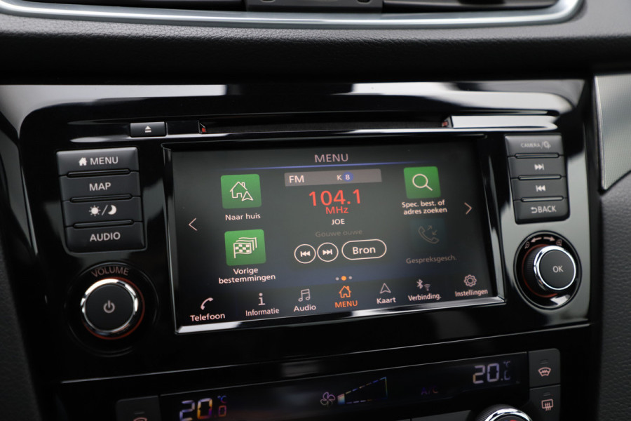 Nissan QASHQAI 1.3 DIG-T Tekna+ Aut7 | 160PK | Keyles-go | Memory | Panoramadak | Bose | ACC | Stoelverwarming | Leder | Led | Apple-carplay |