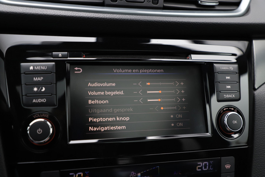 Nissan QASHQAI 1.3 DIG-T Tekna+ Aut7 | 160PK | Keyles-go | Memory | Panoramadak | Bose | ACC | Stoelverwarming | Leder | Led | Apple-carplay |