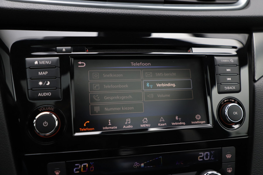 Nissan QASHQAI 1.3 DIG-T Tekna+ Aut7 | 160PK | Keyles-go | Memory | Panoramadak | Bose | ACC | Stoelverwarming | Leder | Led | Apple-carplay |