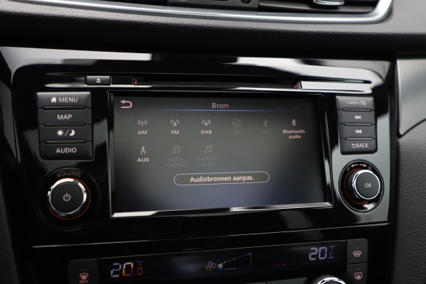 Nissan QASHQAI 1.3 DIG-T Tekna+ Aut7 | 160PK | Keyles-go | Memory | Panoramadak | Bose | ACC | Stoelverwarming | Leder | Led | Apple-carplay |