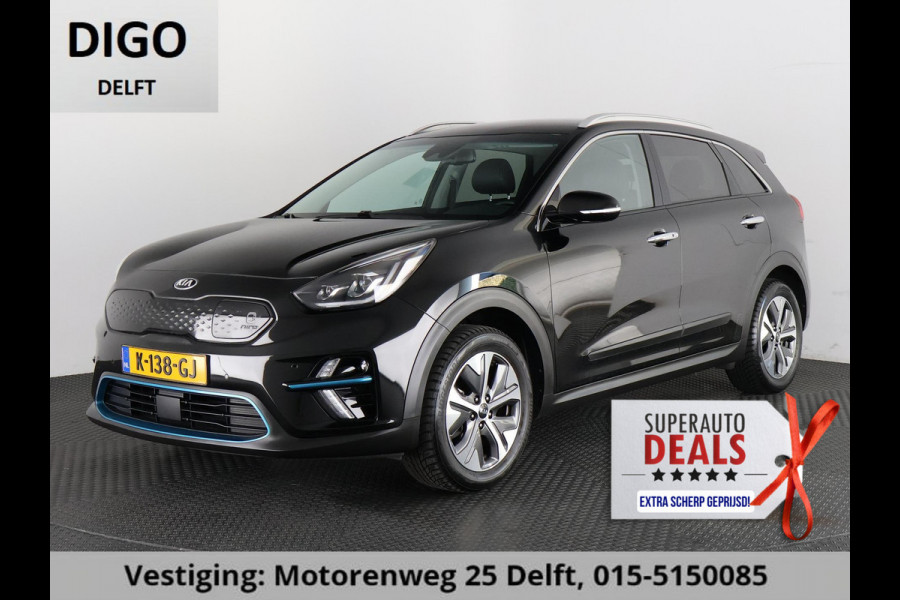 Kia e-Niro ExecutiveLine 64 kWh 1e EIG ACCUTEST 100% BIJNA 2021! 204 PK WLTP 468 KM!! 3-FASE. NAVI.DODEHOEK WARMTEPOMP GARANTIE TOT 12-2030**