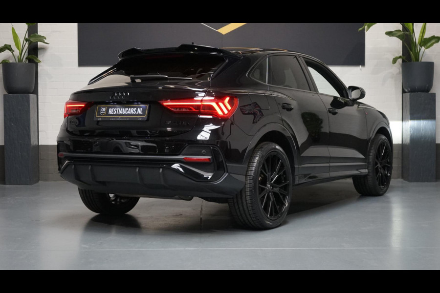 Audi Q3 Sportback 45 TFSI e 3x s-Line BLACK OPTIK AUTOMAAT-360 CAMERA-ACC-AUDI SOUND-KEYLESS-MATRIX-NAVIGATIE-VIRTUEEL