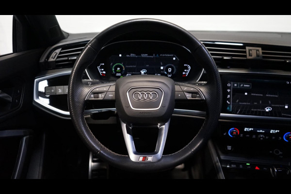 Audi Q3 Sportback 45 TFSI e 3x s-Line BLACK OPTIK AUTOMAAT-360 CAMERA-ACC-AUDI SOUND-KEYLESS-MATRIX-NAVIGATIE-VIRTUEEL