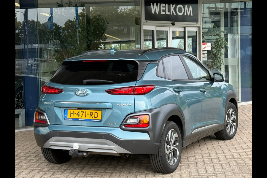 Hyundai Kona 1.6 GDI HEV Fashion Navi|Trekhaak|Camera|Dealer Onderhouden