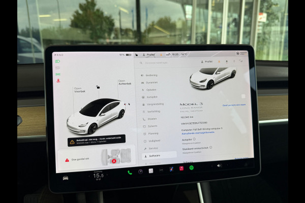 Tesla Model 3 Long Range AWD 75 kWh 88% SOH Dual Motor Autopilot