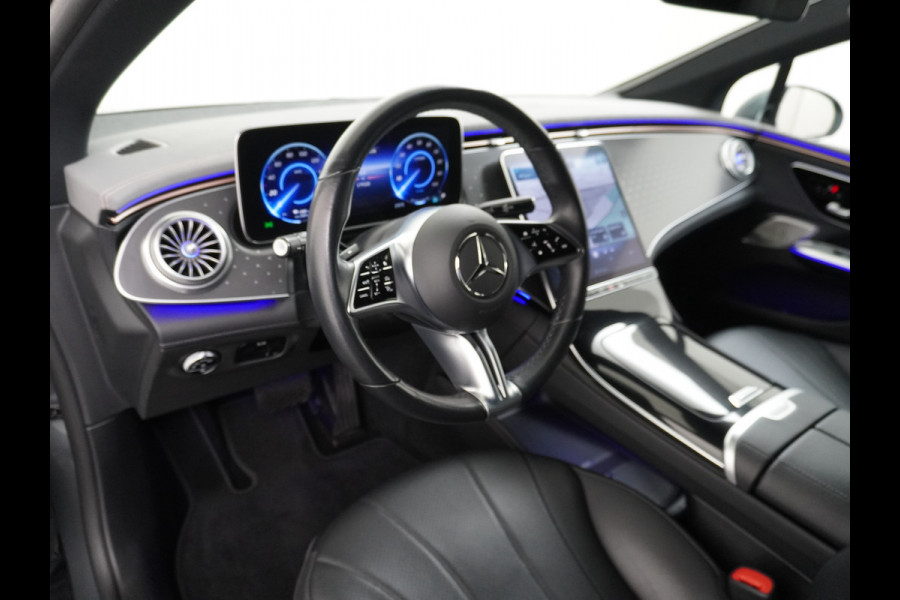 Mercedes-Benz EQE 350+ 91kWh Launch Edition Luxury Line Burmester® 3D Surround Sound Trekhaak Adap.Cruise Leder Memory Navi Ecc Camera Apple Carpl MBUX Premium Stoelverwarming Elek. Achterklep DAB+ Keyless 1e Eigenaar Origineel Nederlandse Auto