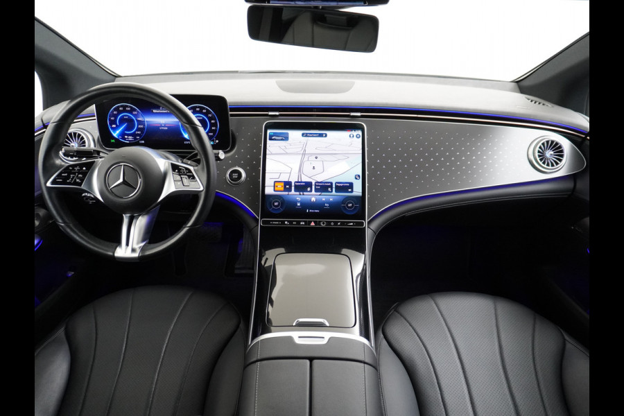 Mercedes-Benz EQE 350+ 91kWh Launch Edition Luxury Line Burmester® 3D Surround Sound Trekhaak Adap.Cruise Leder Memory Navi Ecc Camera Apple Carpl MBUX Premium Stoelverwarming Elek. Achterklep DAB+ Keyless 1e Eigenaar Origineel Nederlandse Auto