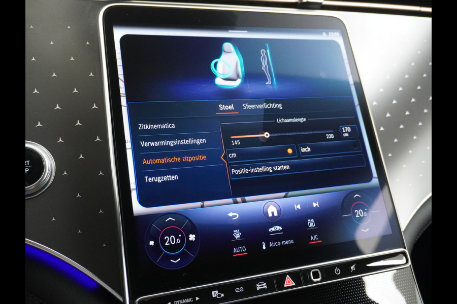 Mercedes-Benz EQE 350+ 91kWh Launch Edition Luxury Line Burmester® 3D Surround Sound Trekhaak Adap.Cruise Leder Memory Navi Ecc Camera Apple Carpl MBUX Premium Stoelverwarming Elek. Achterklep DAB+ Keyless 1e Eigenaar Origineel Nederlandse Auto