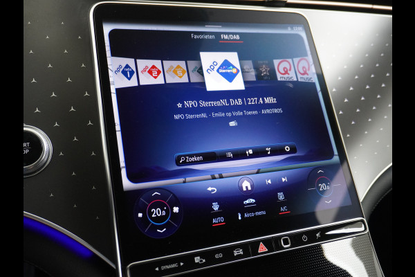 Mercedes-Benz EQE 350+ 91kWh Launch Edition Luxury Line Burmester® 3D Surround Sound Trekhaak Adap.Cruise Leder Memory Navi Ecc Camera Apple Carpl MBUX Premium Stoelverwarming Elek. Achterklep DAB+ Keyless 1e Eigenaar Origineel Nederlandse Auto