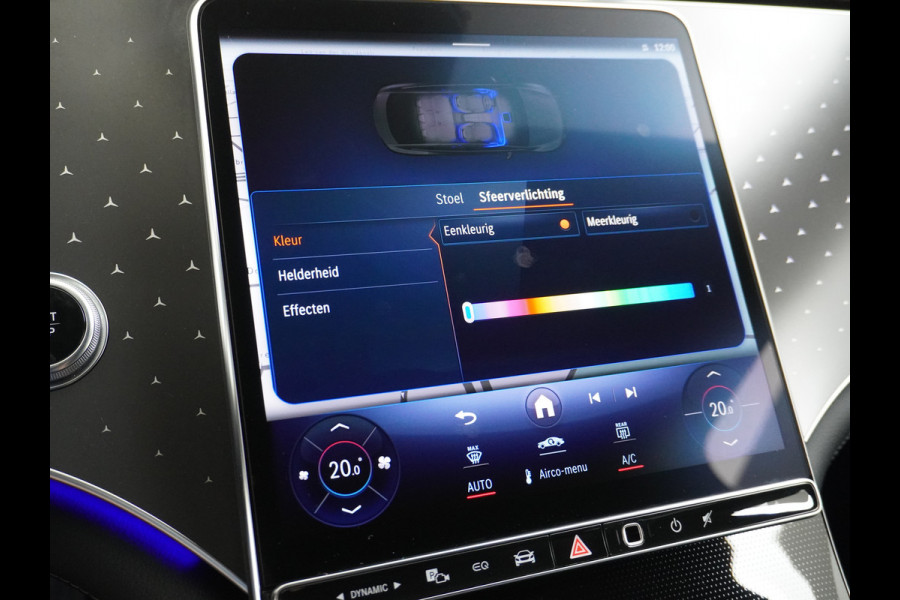Mercedes-Benz EQE 350+ 91kWh Launch Edition Luxury Line Burmester® 3D Surround Sound Trekhaak Adap.Cruise Leder Memory Navi Ecc Camera Apple Carpl MBUX Premium Stoelverwarming Elek. Achterklep DAB+ Keyless 1e Eigenaar Origineel Nederlandse Auto