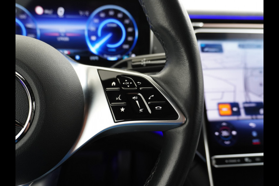 Mercedes-Benz EQE 350+ 91kWh Launch Edition Luxury Line Burmester® 3D Surround Sound Trekhaak Adap.Cruise Leder Memory Navi Ecc Camera Apple Carpl MBUX Premium Stoelverwarming Elek. Achterklep DAB+ Keyless 1e Eigenaar Origineel Nederlandse Auto