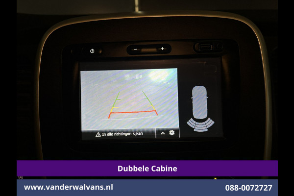 Renault Trafic 1.6 dCi 126pk L2H1 Dubbele cabine Euro6 Airco | 6-Zits | Navigatie | Camera LM velgen, Cruisecontrol, Trekhaak, Parkeersensoren