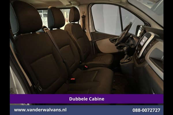 Renault Trafic 1.6 dCi 126pk L2H1 Dubbele cabine Euro6 Airco | 6-Zits | Navigatie | Camera LM velgen, Cruisecontrol, Trekhaak, Parkeersensoren