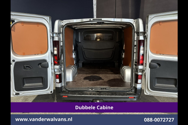 Renault Trafic 1.6 dCi 126pk L2H1 Dubbele cabine Euro6 Airco | 6-Zits | Navigatie | Camera LM velgen, Cruisecontrol, Trekhaak, Parkeersensoren