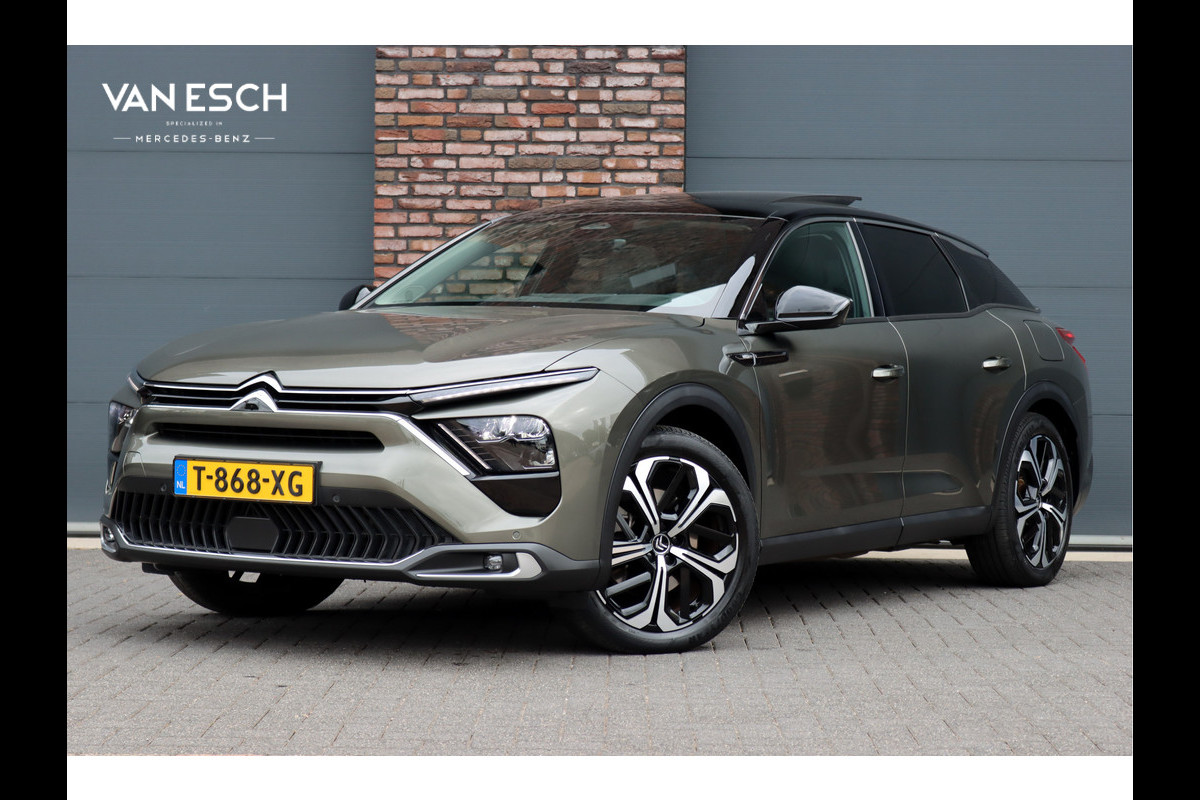 Citroën C5 X 1.6 Plug-in Hybrid 225 Shine | Panoramadak | Massage | Memory | Stoelventilatie | HUD | Surround Camera | Leder | Adaptive Cruise Control |
