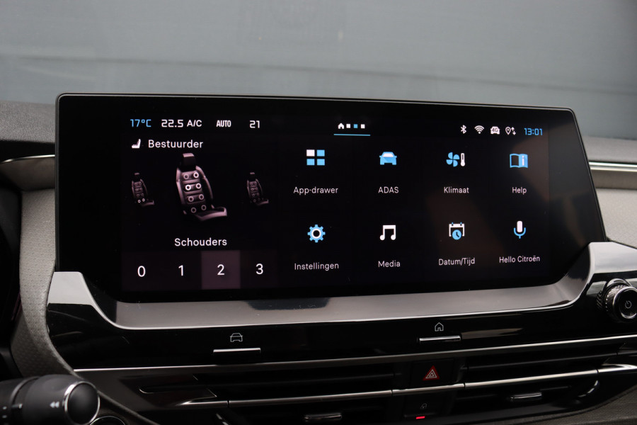 Citroën C5 X 1.6 Plug-in Hybrid 225 Shine | Panoramadak | Massage | Memory | Stoelventilatie | HUD | Surround Camera | Leder | Adaptive Cruise Control |