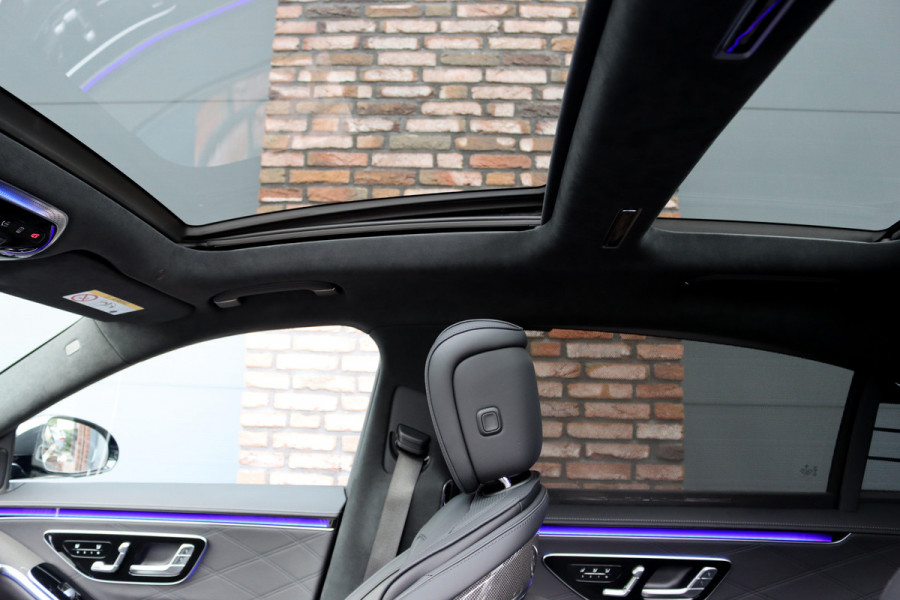 Mercedes-Benz S-Klasse AMG 63 S E Performance Aut9 | 802pk | Keramisch | Carbon | Achterasbesturing | Distronic+ | MBUX Tablet | Stoelventilatie | Zonweringspakket | Vlakkenverwarming | Massage |