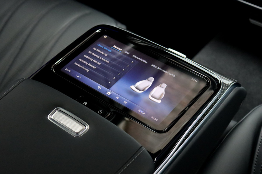 Mercedes-Benz S-Klasse AMG 63 S E Performance Aut9 | 802pk | Keramisch | Carbon | Achterasbesturing | Distronic+ | MBUX Tablet | Stoelventilatie | Zonweringspakket | Vlakkenverwarming | Massage |